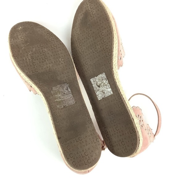 LC LAUREN CONRAD PINK FLAT ESPADRILLES - Picture 8 of 8